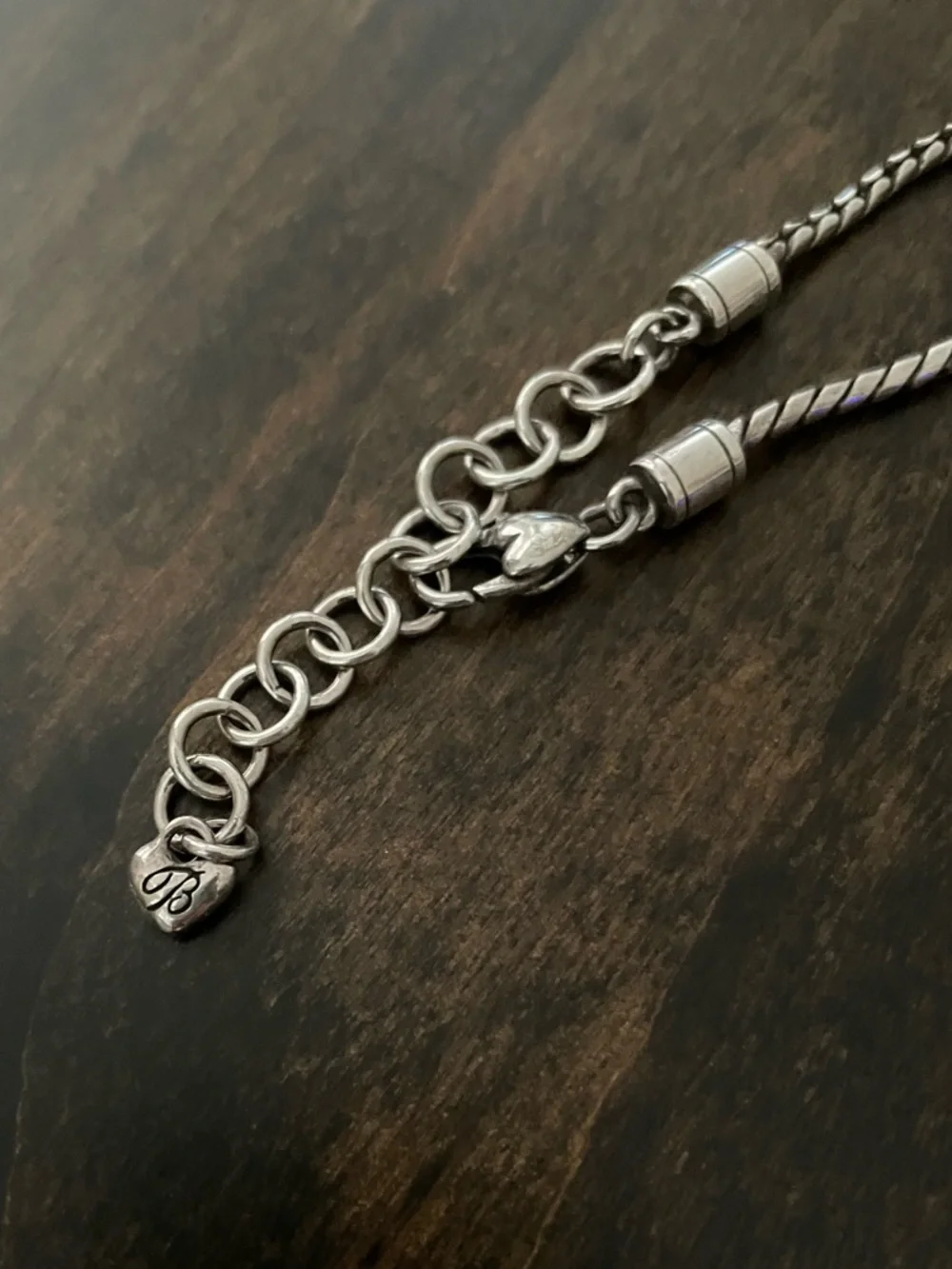 Brighton Heiress Silver And Gold Pendant Necklace